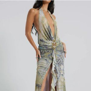 jaded london cindy plunge dress